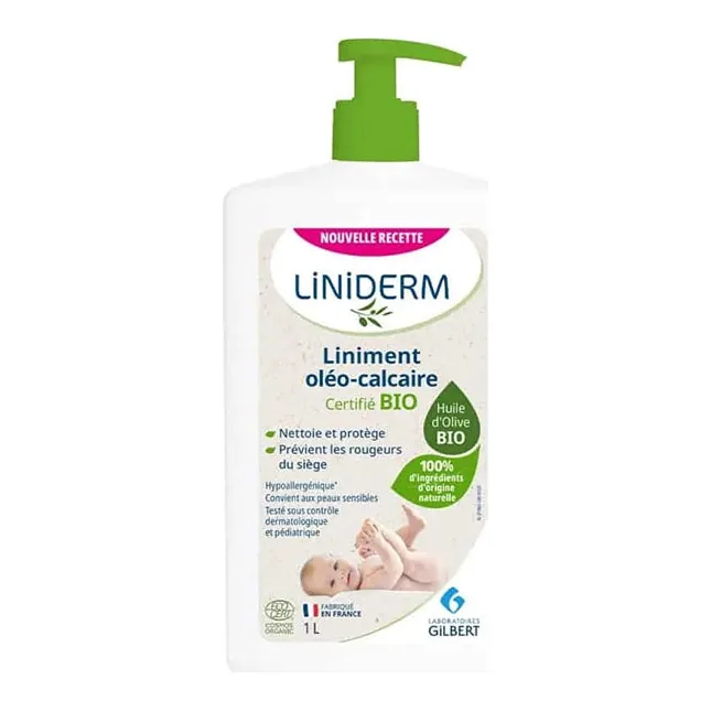 Flacon Gilbert Liniderm Liniment Oléo-Calcaire 1 litre (4)